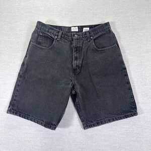 Cherokee Jean Shorts Men's Size 36 Black Denim Casual Jorts Skater